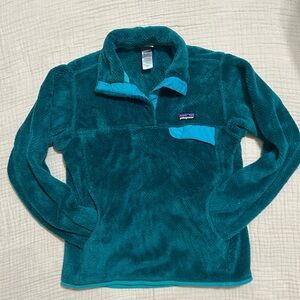 Patagonia Teal Snap-T Fleece